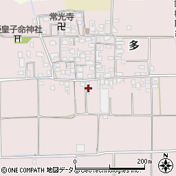 奈良県磯城郡田原本町多312周辺の地図