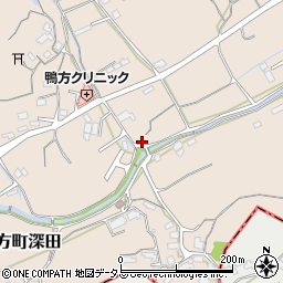 岡山県浅口市鴨方町深田889周辺の地図