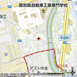 大阪ヒノデサービス販売株式会社周辺の地図