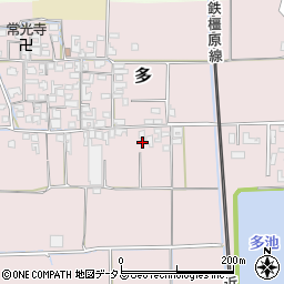 奈良県磯城郡田原本町多330-1周辺の地図