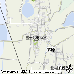 奈良県桜井市茅原577周辺の地図