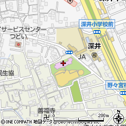 堺市立平和と人権資料館周辺の地図