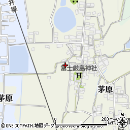 奈良県桜井市茅原573周辺の地図