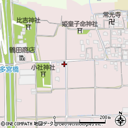 奈良県磯城郡田原本町多283-5周辺の地図
