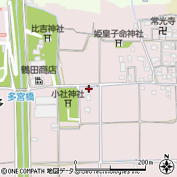 奈良県磯城郡田原本町多281-2周辺の地図