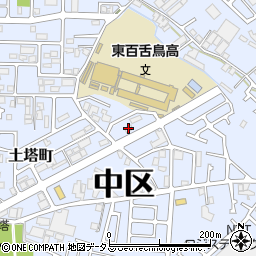 堺ＴＫＤハウス周辺の地図
