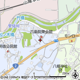岡山県浅口市鴨方町六条院東2960周辺の地図