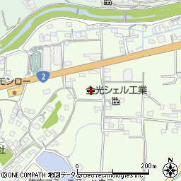 岡山県浅口市金光町佐方159周辺の地図
