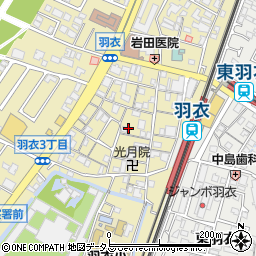 〒592-0002 大阪府高石市羽衣公園丁の地図