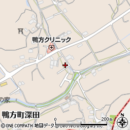 岡山県浅口市鴨方町深田924-2周辺の地図