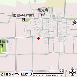 奈良県磯城郡田原本町多296周辺の地図