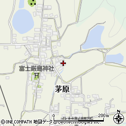 奈良県桜井市茅原418周辺の地図