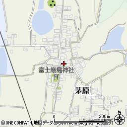 奈良県桜井市茅原585周辺の地図