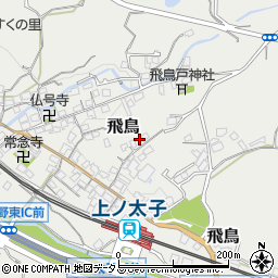 大阪府羽曳野市飛鳥1142周辺の地図