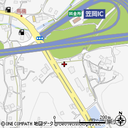 笠岡ＬＰガス株式会社周辺の地図