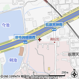 大阪府堺市東区日置荘原寺町148周辺の地図