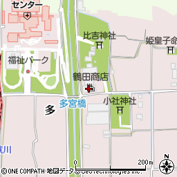 鶴田商店周辺の地図