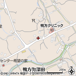 岡山県浅口市鴨方町深田959周辺の地図