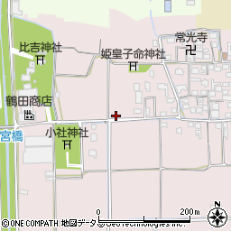 奈良県磯城郡田原本町多537-3周辺の地図