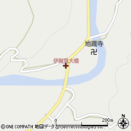 伊賀見大橋周辺の地図