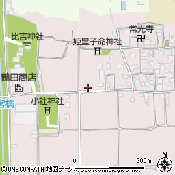 奈良県磯城郡田原本町多536-3周辺の地図