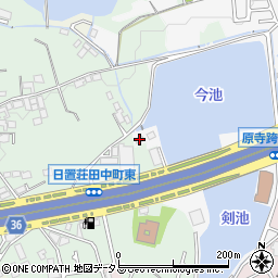 大阪府堺市東区日置荘原寺町133周辺の地図