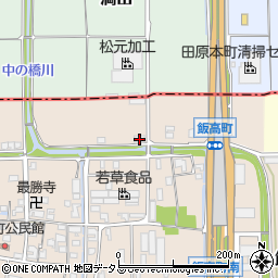 奈良県橿原市飯高町246-4周辺の地図