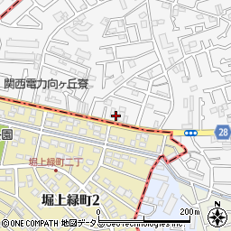 大阪府堺市中区深井中町1047周辺の地図