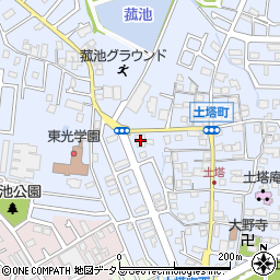 株式会社ツカサ　堺営業所周辺の地図
