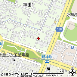 港交通株式会社　タクシー事業部周辺の地図
