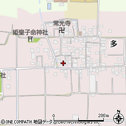 奈良県磯城郡田原本町多518周辺の地図