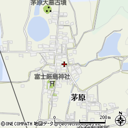 奈良県桜井市茅原604周辺の地図