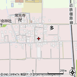 奈良県磯城郡田原本町多498-1周辺の地図