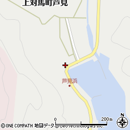 長崎県対馬市上対馬町芦見97周辺の地図