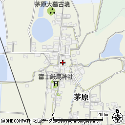 奈良県桜井市茅原605周辺の地図