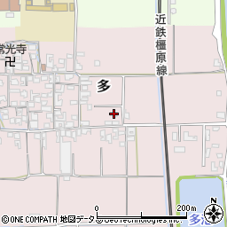 奈良県磯城郡田原本町多410-2周辺の地図