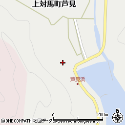 長崎県対馬市上対馬町芦見51周辺の地図