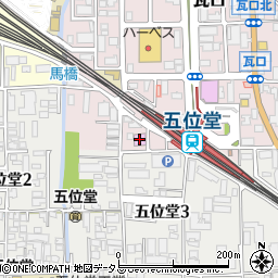 Ａｓａｈｉスーパーライト館五位堂駅前店周辺の地図