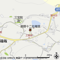 熊野十二社権現周辺の地図