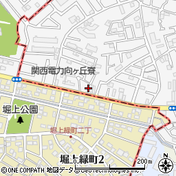 大阪府堺市中区深井中町1041周辺の地図
