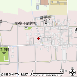 奈良県磯城郡田原本町多528-6周辺の地図