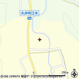 広島県三原市久井町下津1445周辺の地図