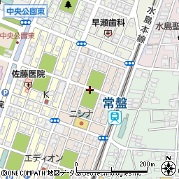 岡山県倉敷市水島東常盤町周辺の地図