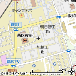 株式会社坂崎塗装周辺の地図