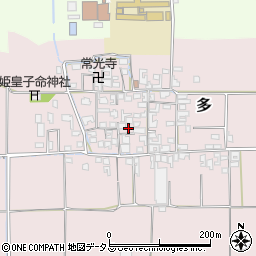 奈良県磯城郡田原本町多506周辺の地図