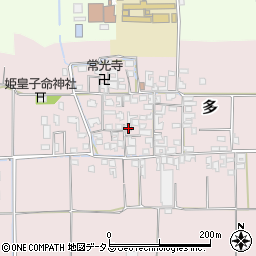 奈良県磯城郡田原本町多509周辺の地図