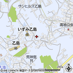 岡山県倉敷市玉島乙島2206周辺の地図