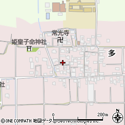 奈良県磯城郡田原本町多515周辺の地図