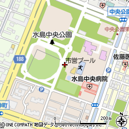 岡山県倉敷市水島青葉町周辺の地図