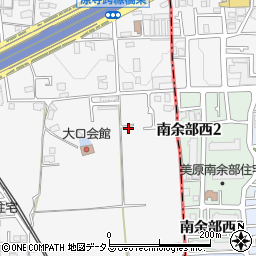 大阪府堺市東区日置荘原寺町352周辺の地図